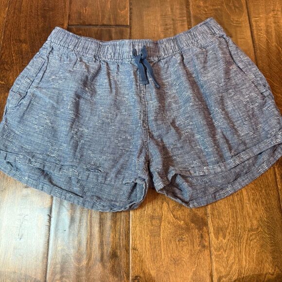 Patagonia Pants - Patagonia Island Hemp Barley Baggies Shorts Navy Blue Size Medium Organic Cotton